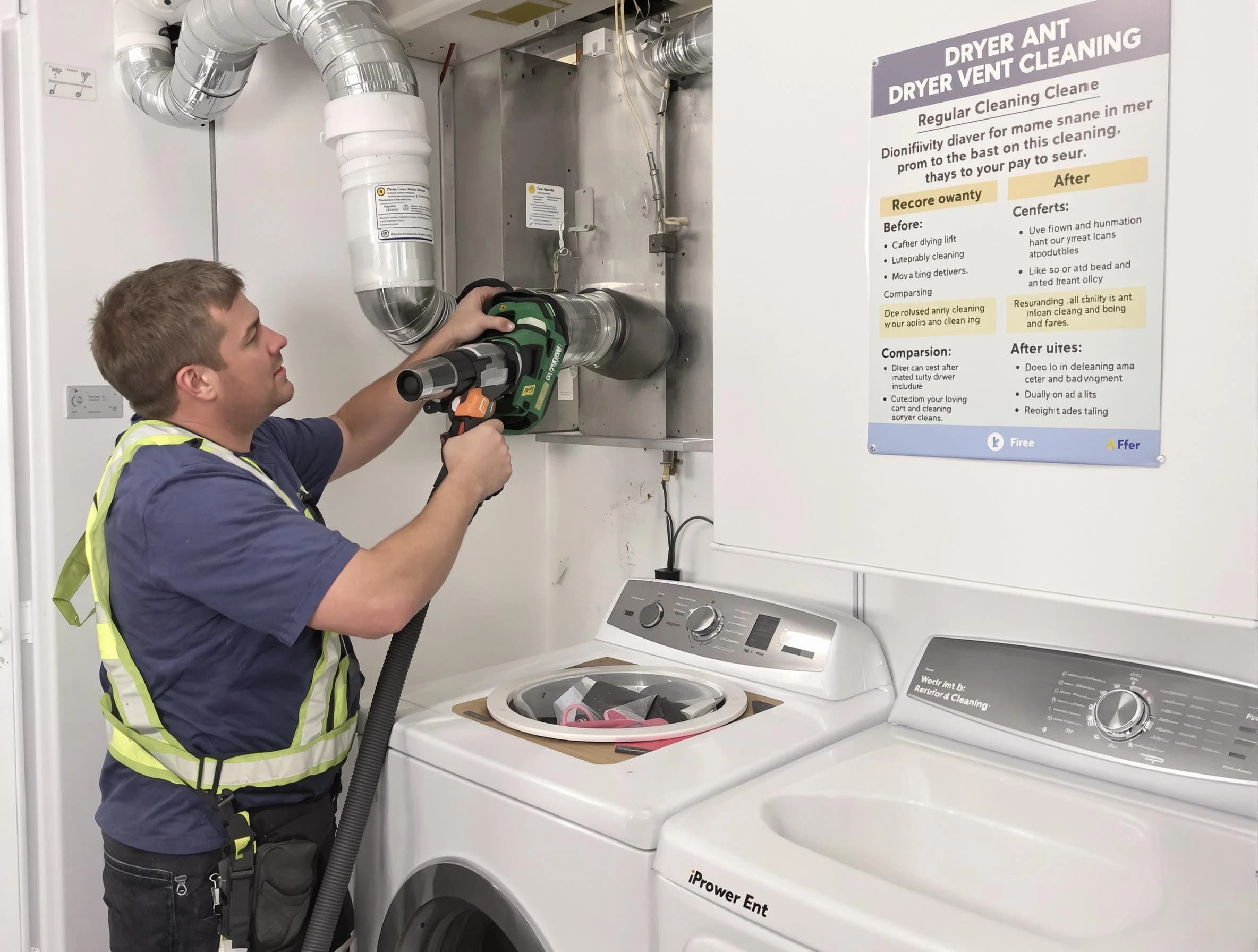 Dryer Vent Cleaning in Fullerton