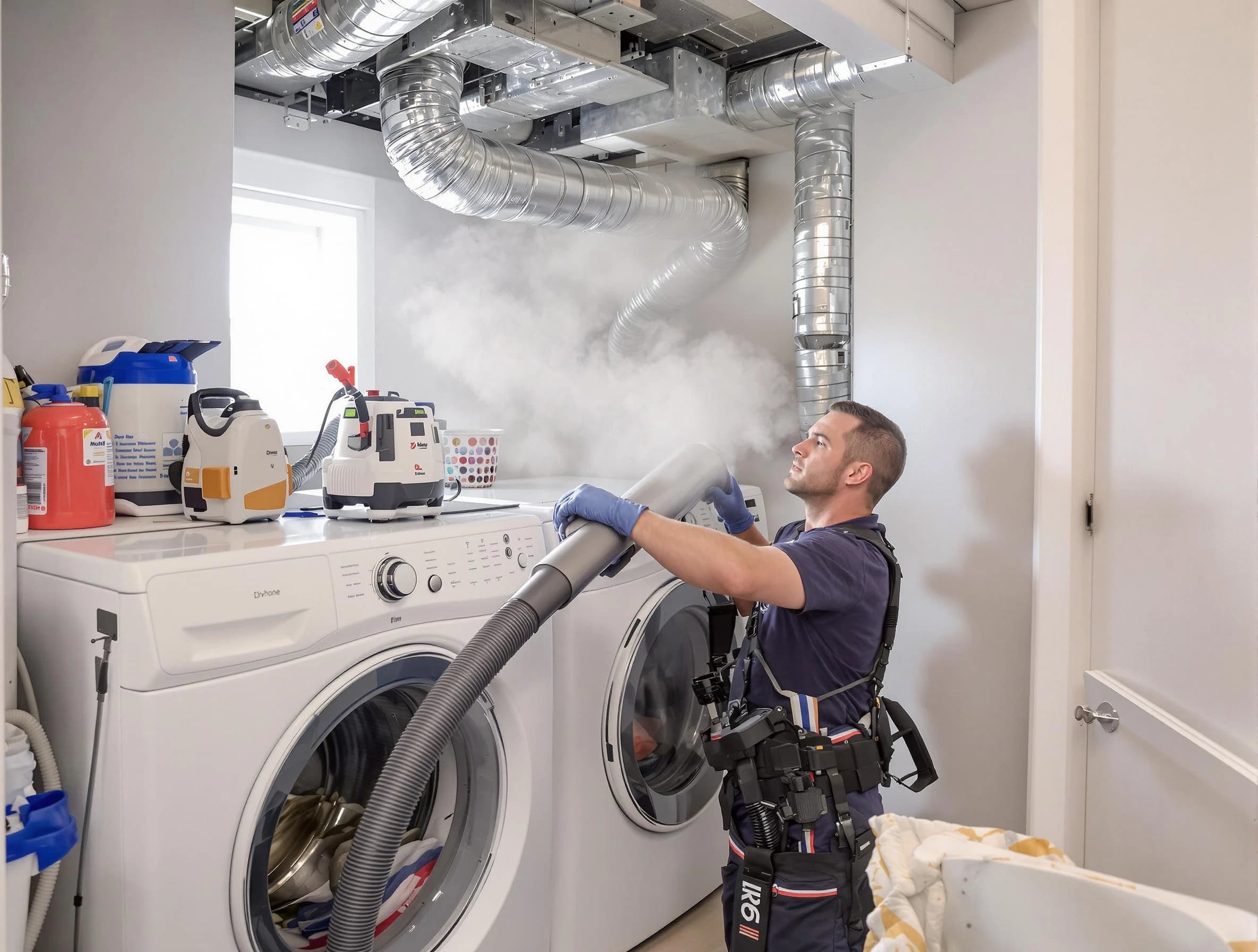 Dryer Vent Duct Cleaning in Fullerton